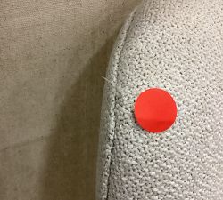 Open Box: Layton Grand Dining Chair - Performance Boucle Oatmeal, Seadrift