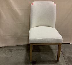 Open Box: Layton Grand Dining Chair - Performance Boucle Oatmeal, Seadrift
