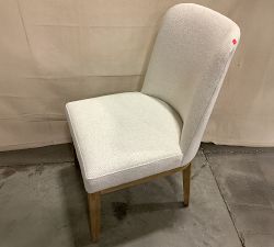 Open Box: Layton Grand Dining Chair - Performance Boucle Oatmeal, Seadrift
