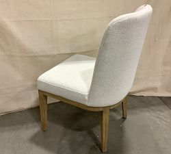 Open Box: Layton Grand Dining Chair - Performance Boucle Oatmeal, Seadrift