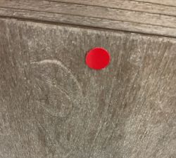 Open Box: Marina Cane Mini Writing Desk (36") - Seadrift