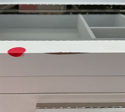 Open Box: Stella Jewelry Box, Large - Dutch White