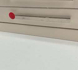 Open Box: Stella Jewelry Box, Large - Dutch White