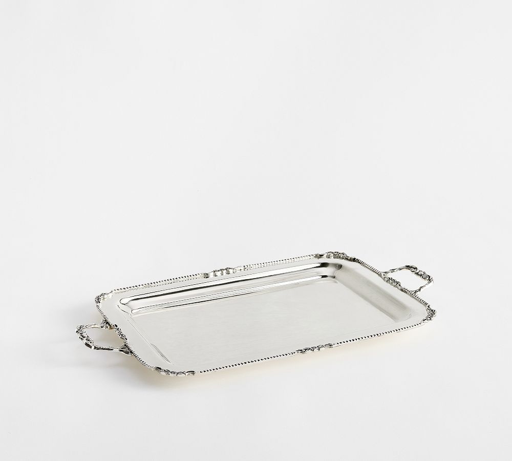 LoveShackFancy Silver Decorative Tray