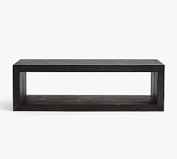 Open Box: Folsom Rectangular Coffee Table (58") - Charcoal
