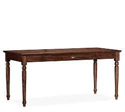 Open Box: Printer's Writing Desk with Drawer (64") - Tuscan Chestnut