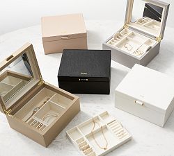 Quinn Medium Jewelry Box - Foil Debossed