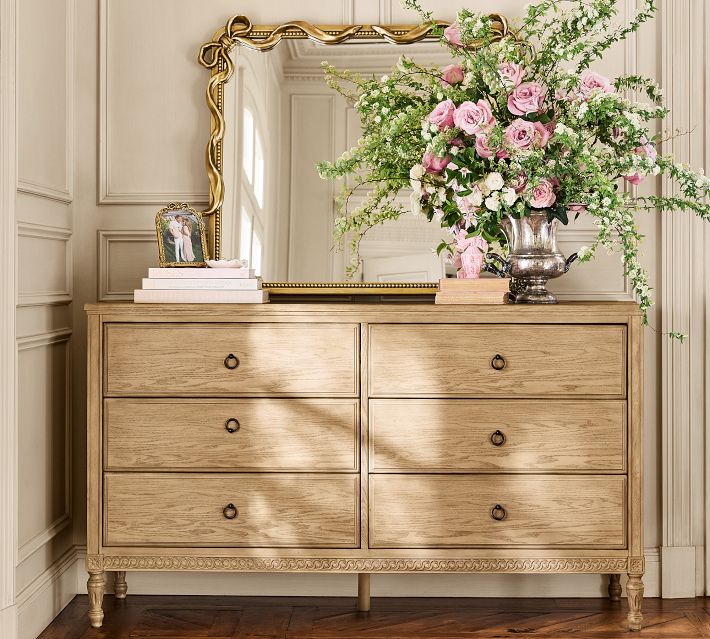 LoveShackFancy Amelia Wide Dresser (62")