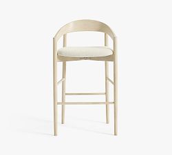 Open Box: Laguna Upholstered Bar Stool (30") - Sand Dune