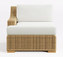 Build Your Own - Huntington Wicker Slope Arm Outdoor Sectional Components