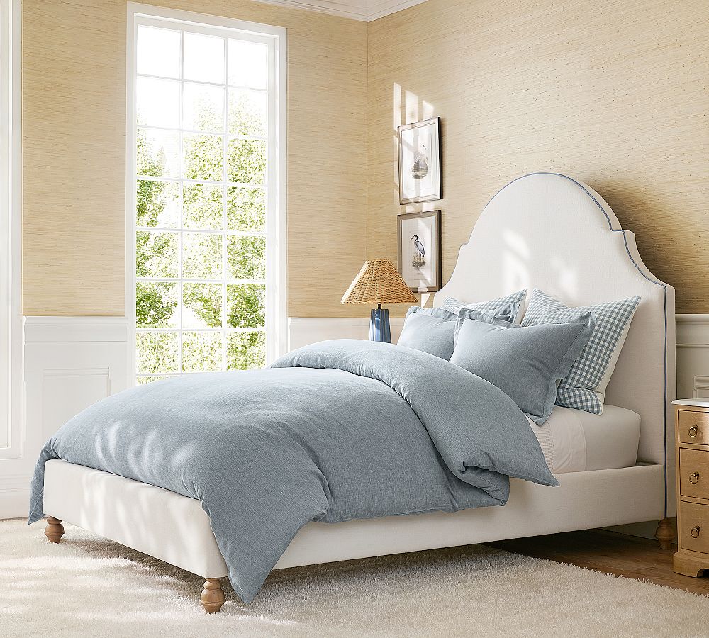 Summerville Upholstered Bed by Pottery Barn