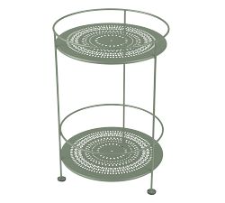 Fermob Metal Round Guinguette Outdoor Side Table (16")