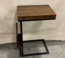 Open Box: Allen Rectangular Extending C-Table (12") - Kennedy Brown