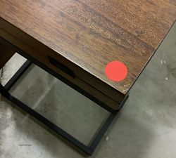 Open Box: Allen Rectangular Extending C-Table (12") - Kennedy Brown