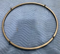 Open Box: Duke Round Metal Nesting Coffee Table, Small (23" Diam) - Bronze