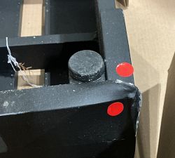 Open Box: Malibu Metal Platform Single Chaise Frame - Black