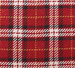 Nottingham Plaid Faux Fur Back Pillow Cover