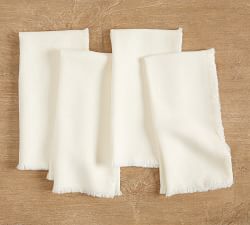 Pottery Barn Linen Napkins
