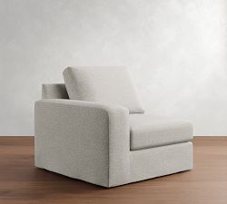 Build Your Own Big Sur Square Arm Slipcovered Sectional