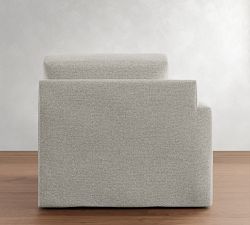 Build Your Own Big Sur Square Arm Slipcovered Sectional