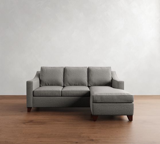 Cameron Slope Arm Reversible Chaise Sectional (85") by Pottery Barn