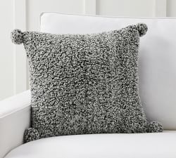 Cozy Pom Pom Sherpa Pillow Cover