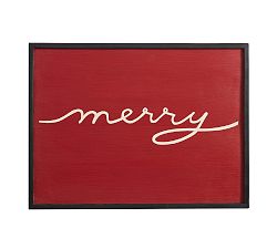 Merry Sign Wall Art