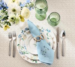 Monique Lhuillier Summer Blossom Outdoor Melamine Dinnerware Collection
