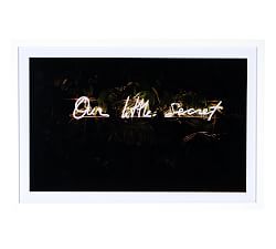 Our Little Secret Framed Print