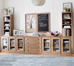 Printer's Bookcase Suite (128")