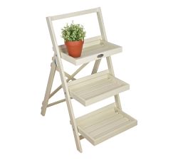 Potters Wooden Stepped Plant Stand
