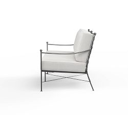 Bowie Metal Outdoor Sofa (52" - 76")