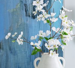Faux Oversized Dogwood Branch