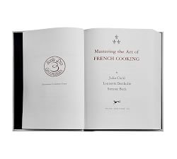 Julia Child: Mastering The Art of French Cooking Leather-Bound Book