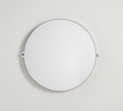 Linden Round Pivot Mirror
