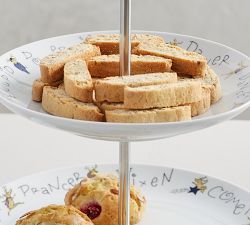 Santa's Reindeer Two Tiered Stand