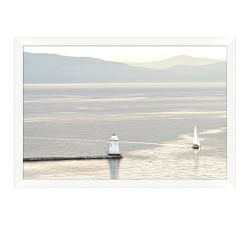 Coastal Beacon Framed Print