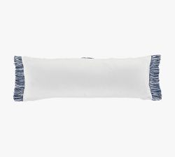 Emmie Handloomed Cotton Lumbar Pillow