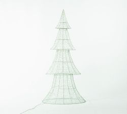 Lit Warm White Christmas Tree