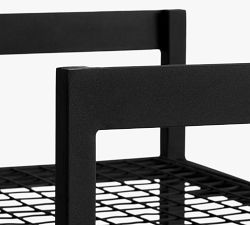 Malibu Metal Outdoor Pool Storage Towel Shelf