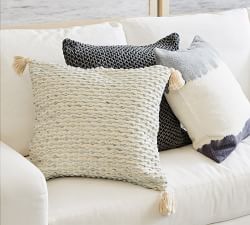 Keely Linen Textured Pillow Cover