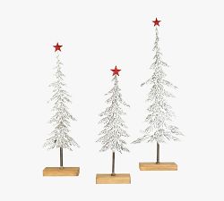 Metal Christmas Trees - Set of 3