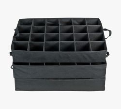 Three Tray Ornament Storage Bag