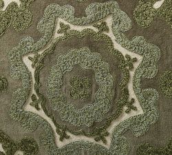 Alta Embroidered Lumbar Pillow Cover