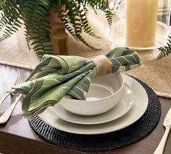 Fern Botanical Organic Cotton Napkins - Set of 4