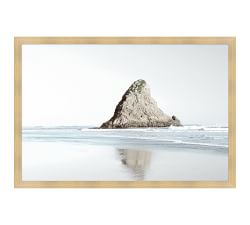 Shore Reflection Framed Print