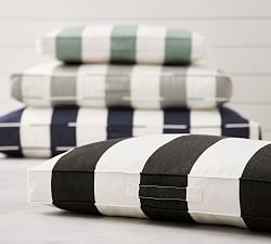 Sunbrella Awning Striped Indoor/Outdoor Pet Bed