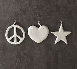 Ceramic Icons Wall Art - Set of 3