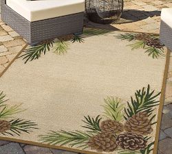 Pinecone Border Doormat