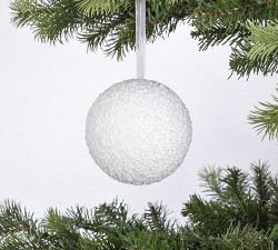 Shatterproof Winter White Ornament Sets